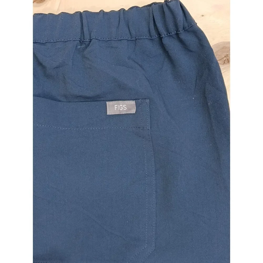 FIGS Pisco Technical Collection Scrub Pants Men XXL Tall Navy Blue Straight Leg